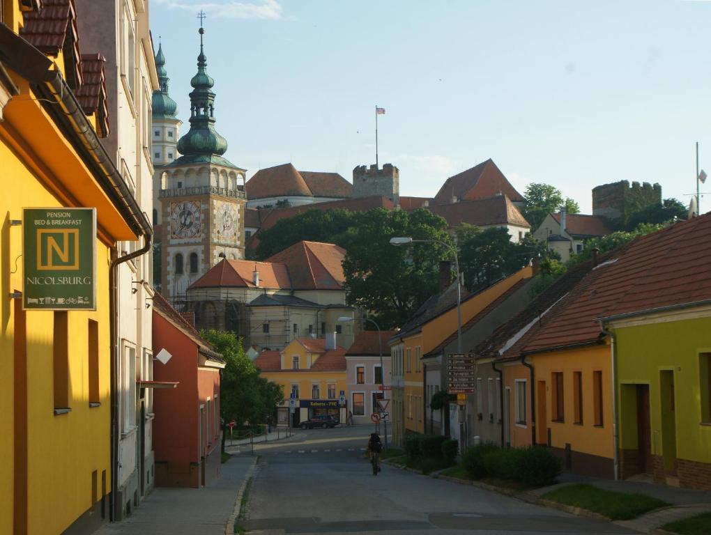 Hotel Nicolsburg Mikulov Exterior foto